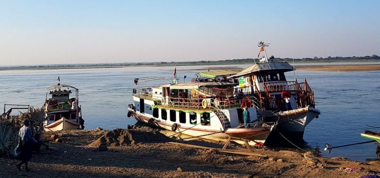 Burma potovanje - Irrawadi reka