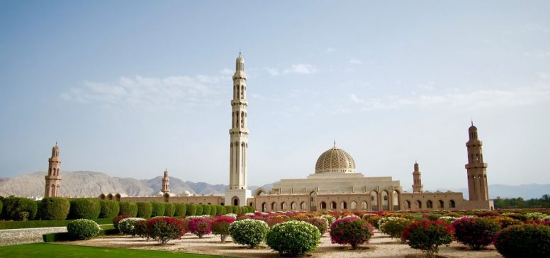 Dubaj in Oman potovanje - Velika mošeja, Muscat