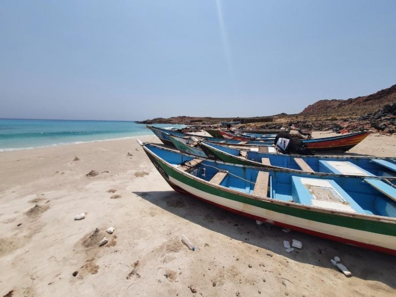 Otok Socotra - čolni