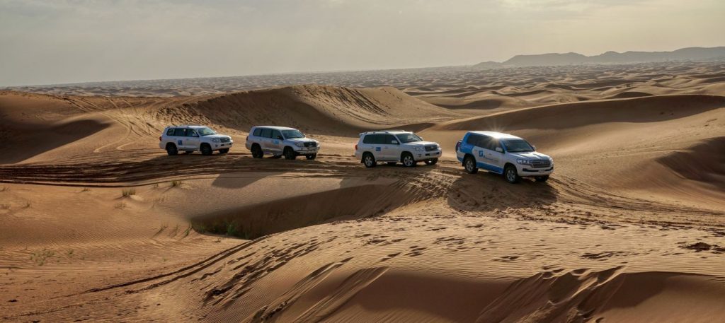 Puščavski safari, Dubaj