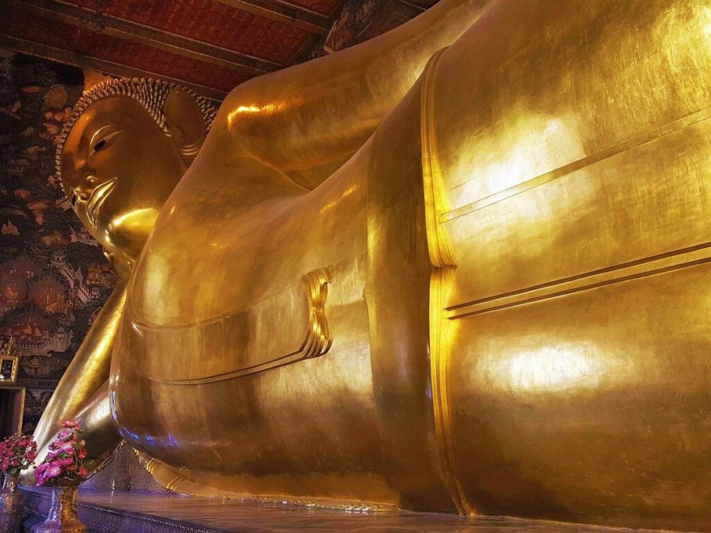 Potovanje po Tajski - Arhitekturni kotički Bangkoka - Wat Pho, ležeči buda