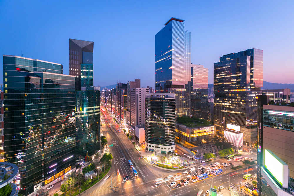 južna koreja mesta seul gangnam