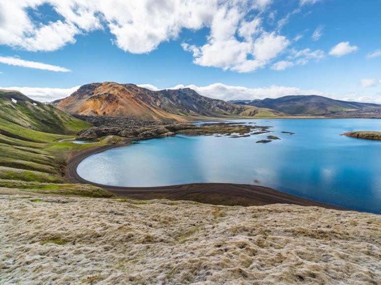 Islandija potovanje - jezero